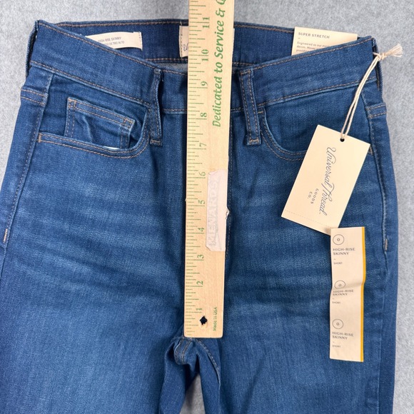 Universal Thread Jeans Womens 0 Short LOT x 3 High Rise Skinny Super Stretch NEW - Picture 14 of 16